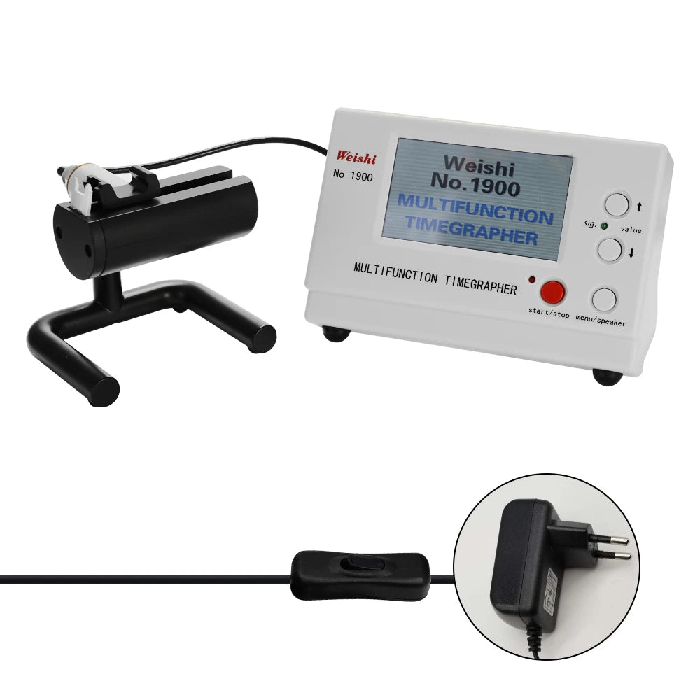 WeiShi No.1000/No.1900 Timegrapher Watch Testing Tool Watch Tester for Repairers Hobbyists Watch Test Repairing Tool Timing Test