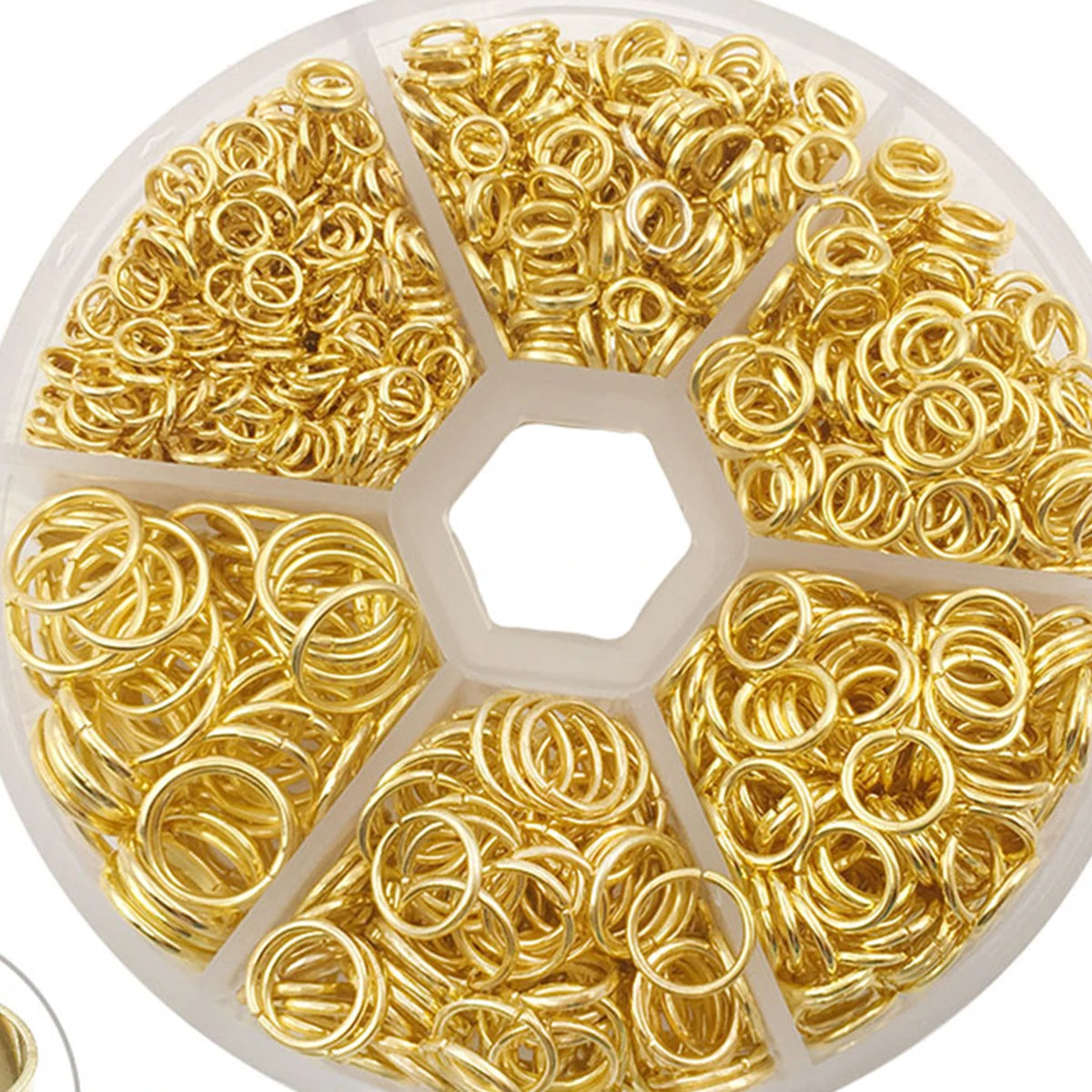 1Box Metal Open Jump Rings Split Rings Connectors Iron Open Jump ring For Diy Jewelry Making(4mm 6mm 8mm 10mm)