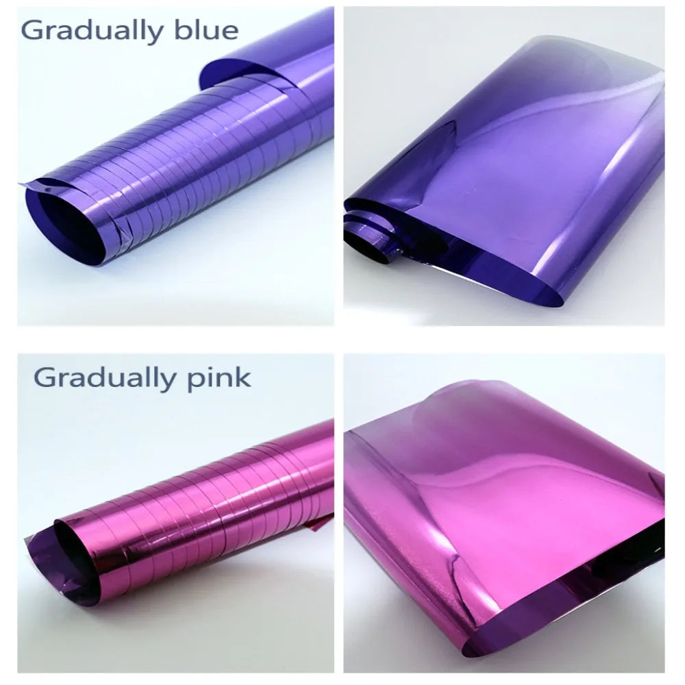 Universal Car Solar Window Tint Film Heat Insulation Color Changing Film Sun Shade Front Windshield Sunshade Protector