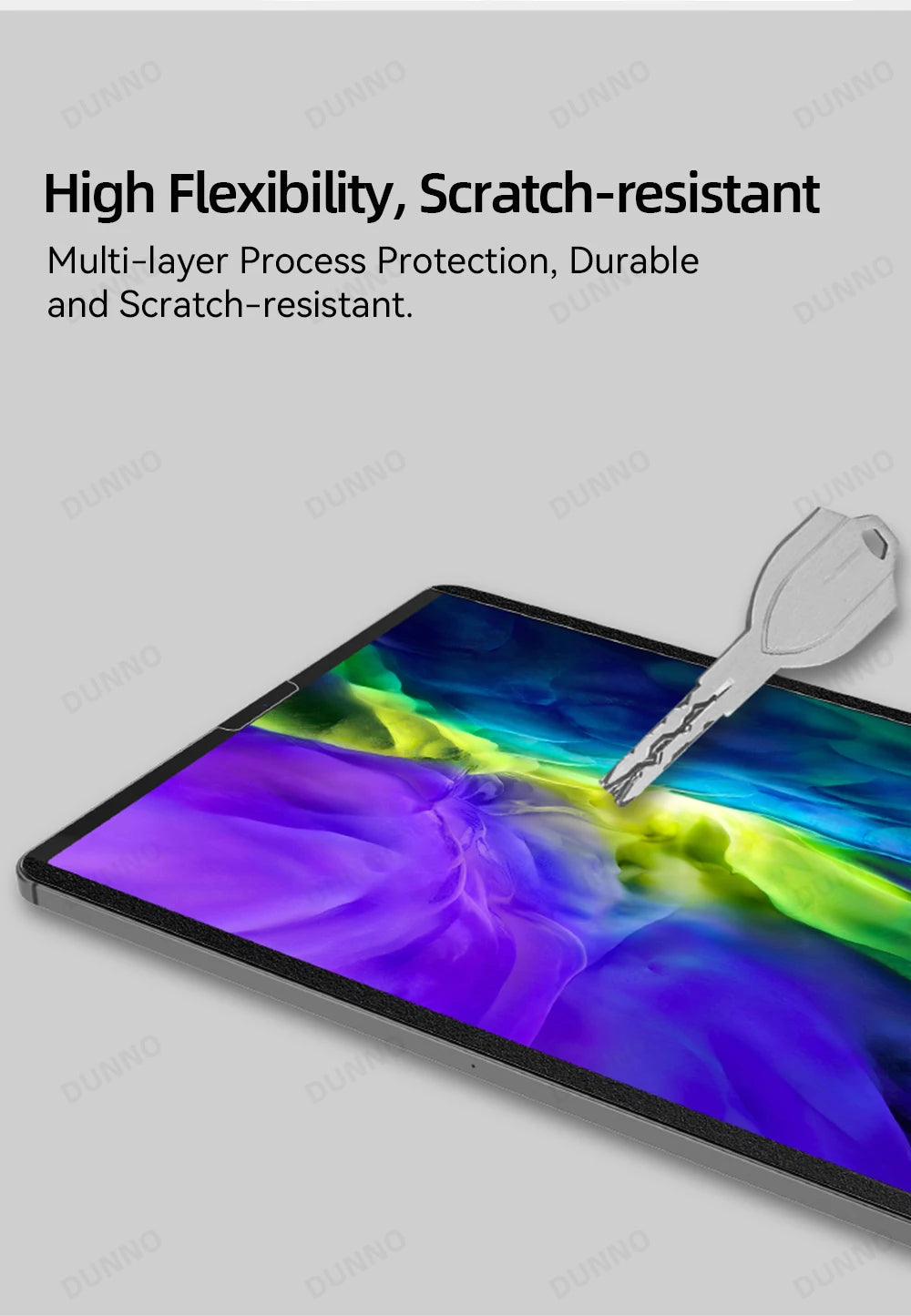 Paper Feel Screen Protector Film for iPad Air 11in 2024 Pro 11/12.9 Air 4 5 10/9/8/7th Generation Removable Magnetic Attraction