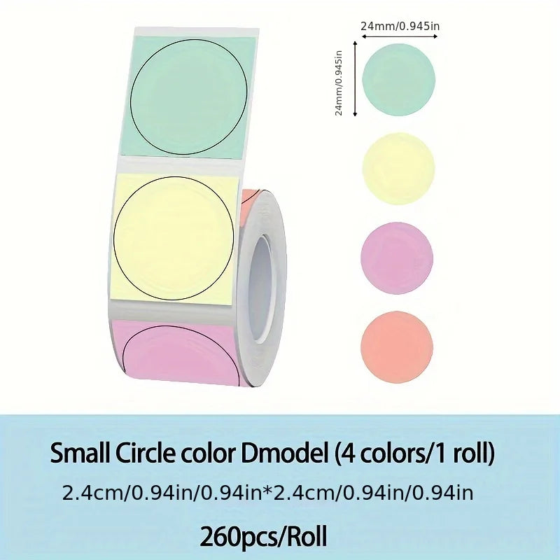 D100 thermal label printer, desktop label printer, wireless compatible with mobile phones and computers, suitable for shipping