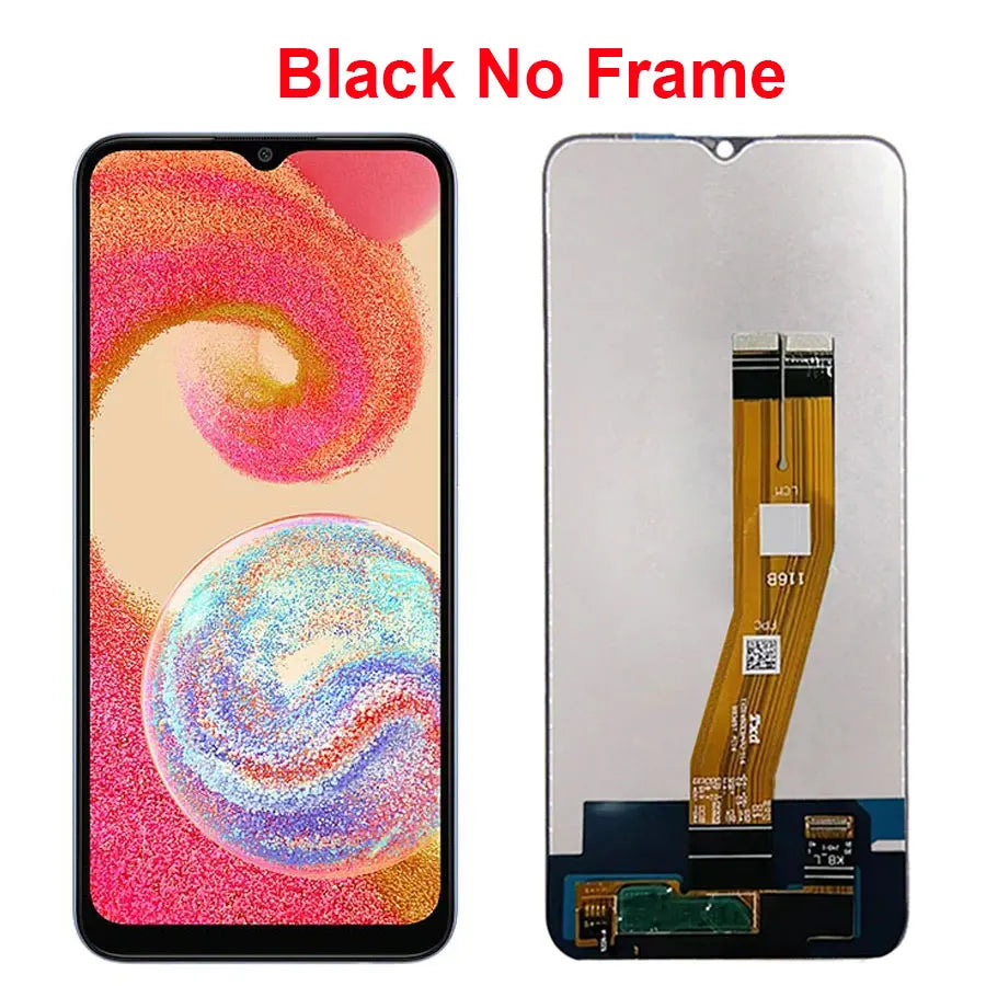 Origina LCD For Samsung Galaxy A04e A042F LCD Display Screen Touch Panel Digitizer Replacement For Samsung A04e LCD With Frame