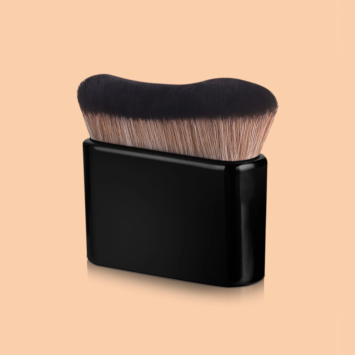 Foundation Brush, 1pcs Plastic Creative wave Fit Perfectly Cosmetic Brush at home or On-the-Go