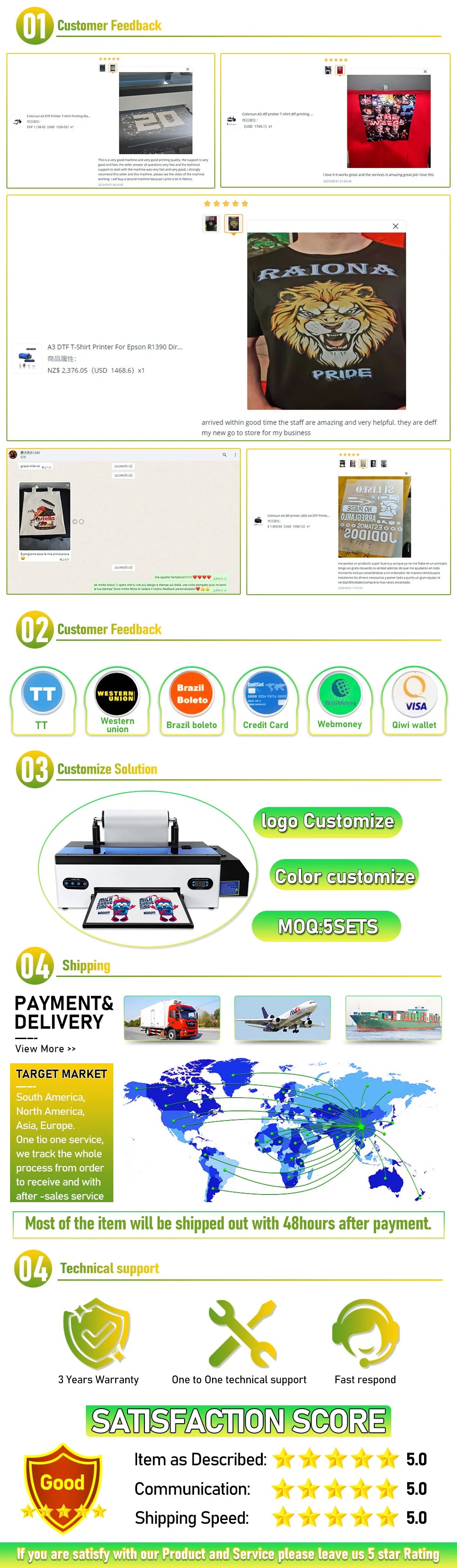 A4 DTF Printer For Epson L8058 XP600 impresora a4 dtf printers T-shirt Transfer printing machine For T-Shirt Hoodie bags Shoes