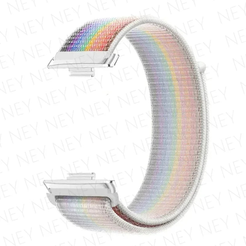 Nylon loop band For huawei watch fit 3 strap smart wristband breathable Sport Watchbands bracelet correa huawei fit3 Accessories