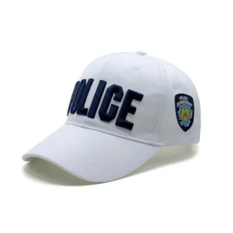 NEW POLICE Letter Men Baseball Cap snapback women fashioon Tactical Hat cap Golf Sport Outdoor Travel Trucker Sun Hats C1170