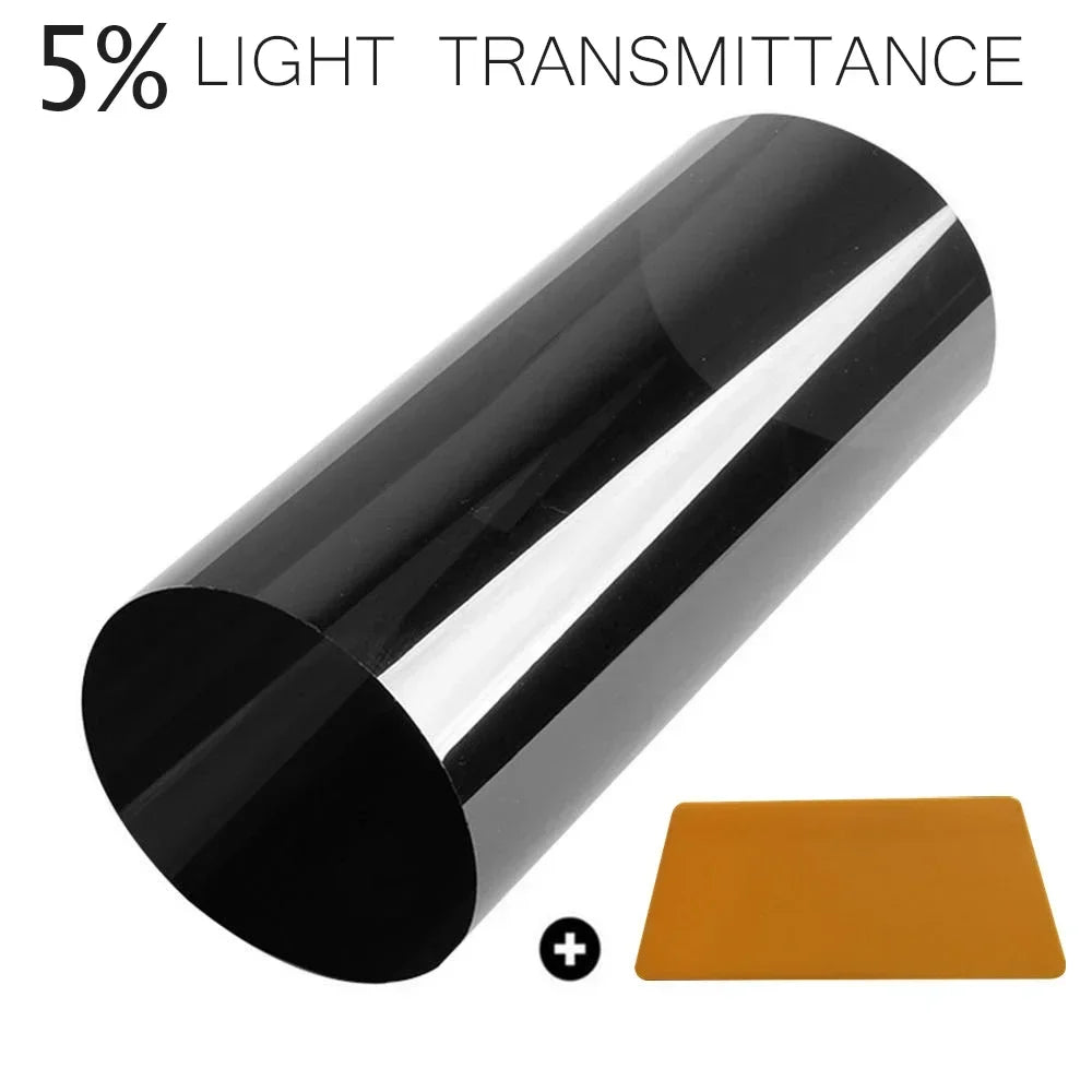 Car Window Sun Visor Strip Tint Film Front Windshield Protect Shade Blocking UV Sticker DIY Film Gradient Colorful Car Stickers