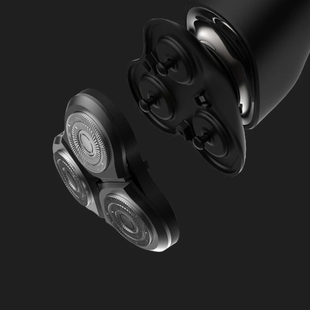 XIAOMI MIJIA Electric Shaver S500,Type-C Rechargeable Wet Dry Shaver Men’s,IPX7 Fully Waterproof,LED Display 60min Battery Life