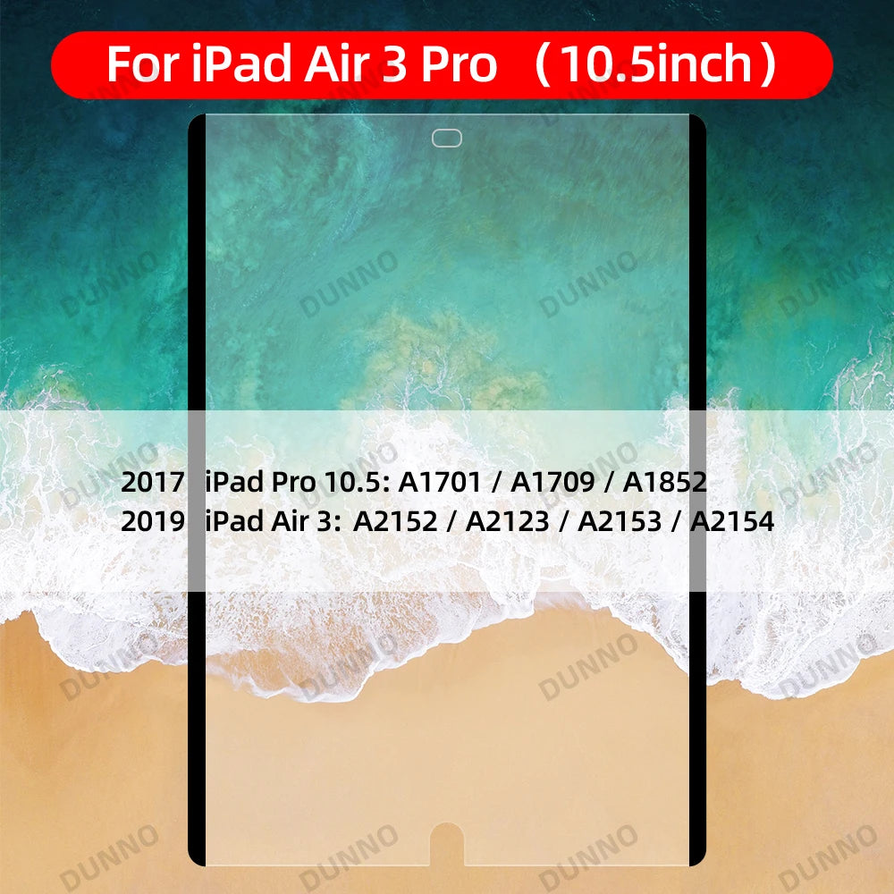 Paper Feel Screen Protector Film for iPad Air 11in 2024 Pro 11/12.9 Air 4 5 10/9/8/7th Generation Removable Magnetic Attraction