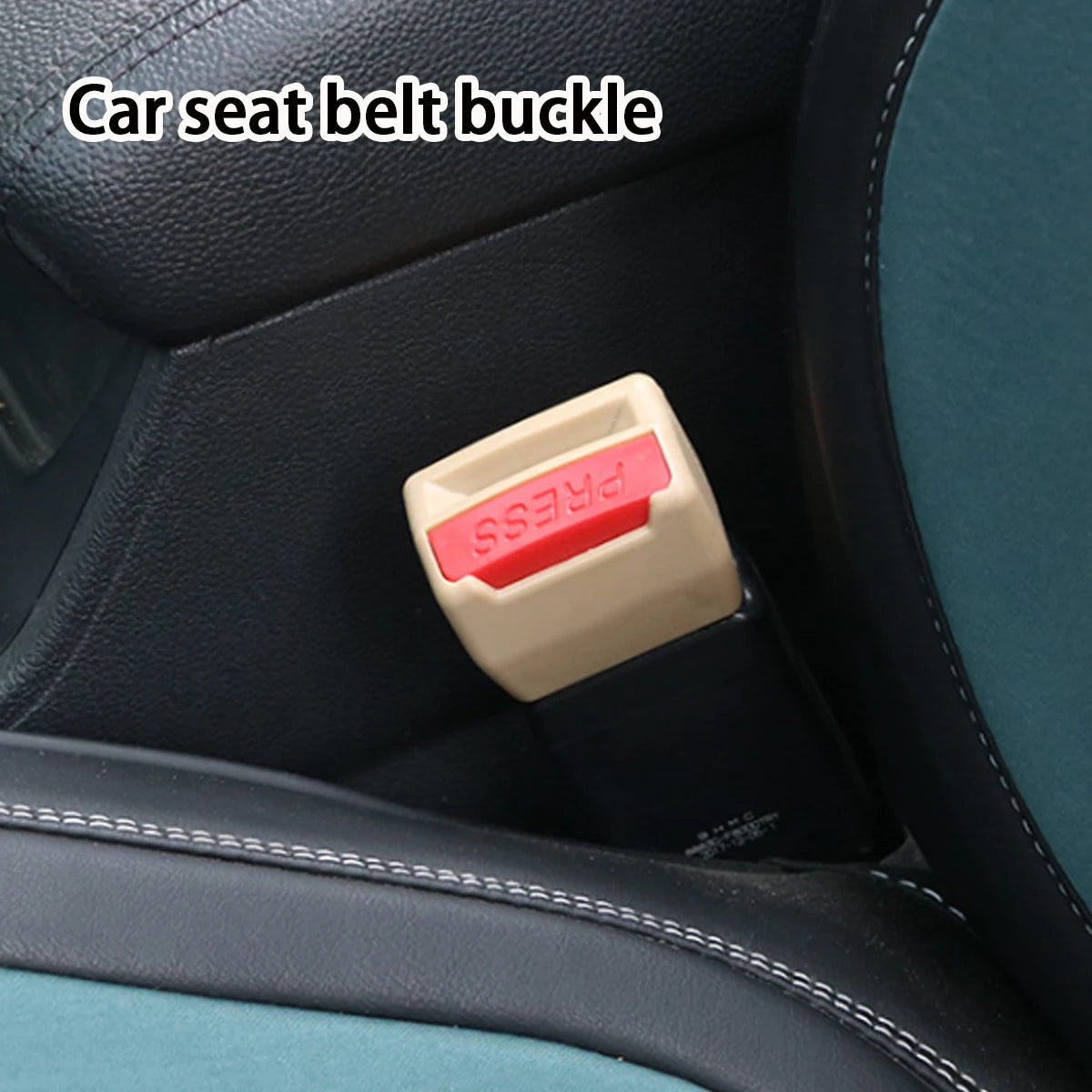 2pcsSeat belt buckle extender subbuckle muffler card