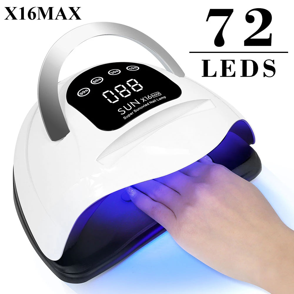 LIMEGIRL UV LED Light for Nails Polish Drying Lamp with Motion Sensing Manicure Pedicure Professional Home Salon Tool Equipment
