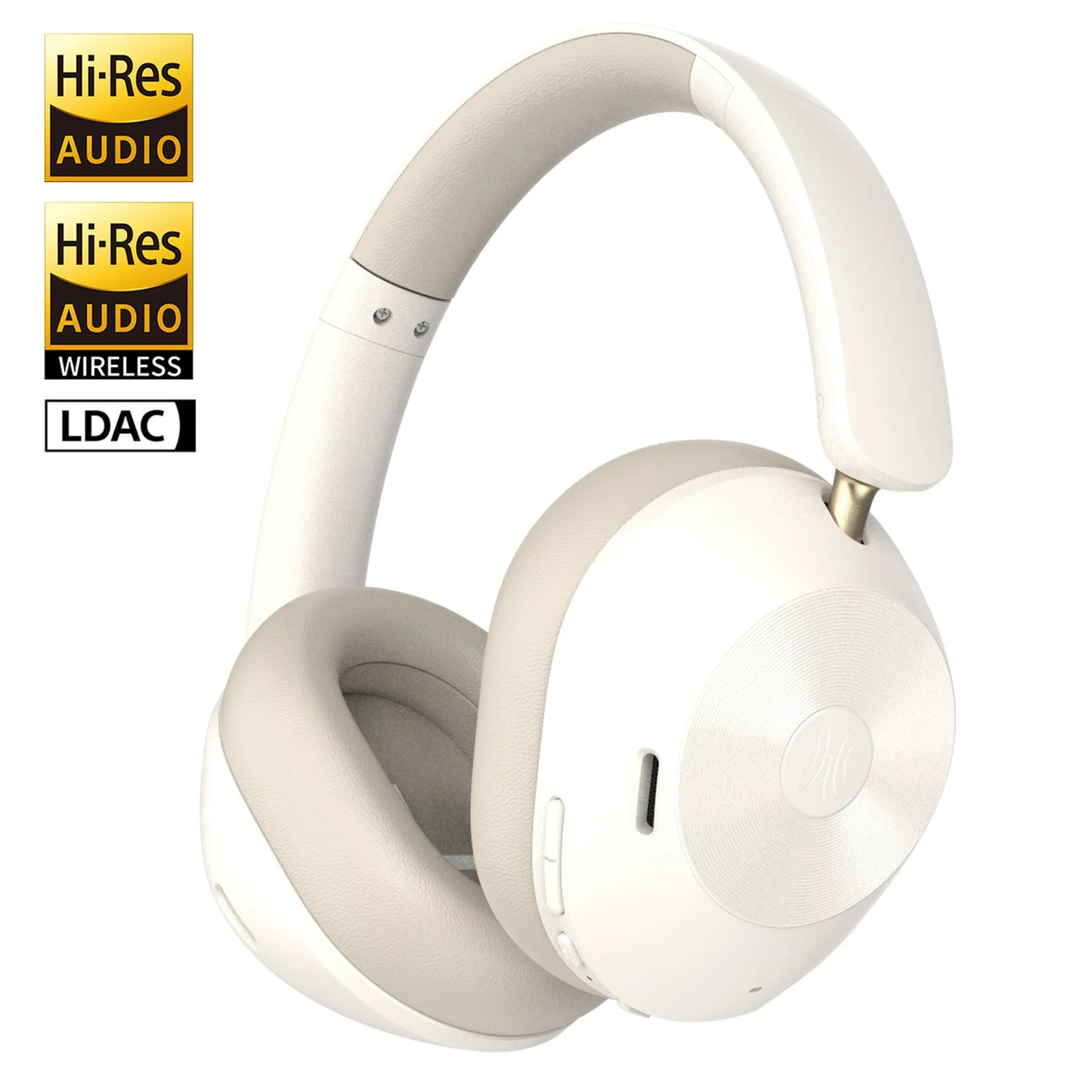 Oneodio A5 Bluetooth 5.4 Headphones 43dB Hybrid Active Noise Cancelling Over Ear Wireless Headset Hi-Res LDAC Audio With ENC Mic