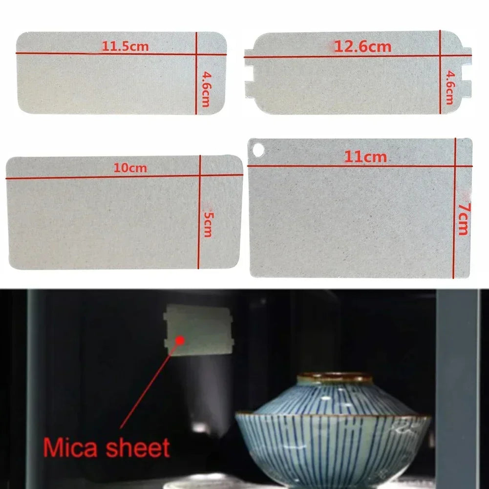 1x Microwave Oven Mica Plates Sheets For Microwave Oven Mica Sheet Wave Guide Waveguide Cover Sheet Plate