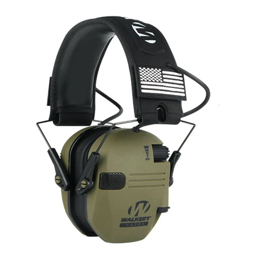 Original Military Tactical Electronic Shooting Earmuffs Outdoor Hunting Sound Pickup Noise Reduction Protection Hearing Headset