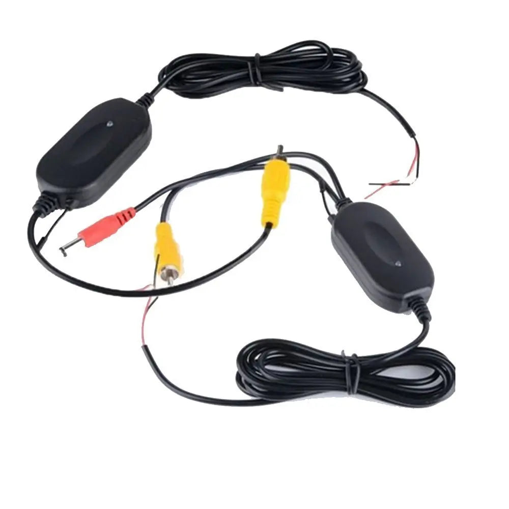 AMPrime 2.4G Wireless Module Transmitter & Receiver Car Reverse Rear View Backup Camera Monitor Parking Assistance Vehicle Cam