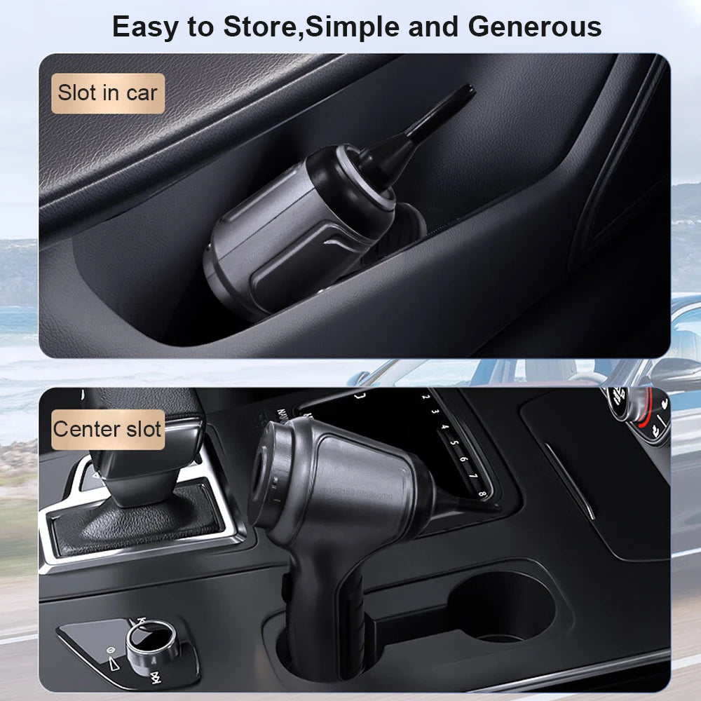 Car Vacuum Cleaner Wireless Portable Vacuum Machine 95000PA Strong Suction Handheld Mini Cleaner High Power Blower for Cars Home