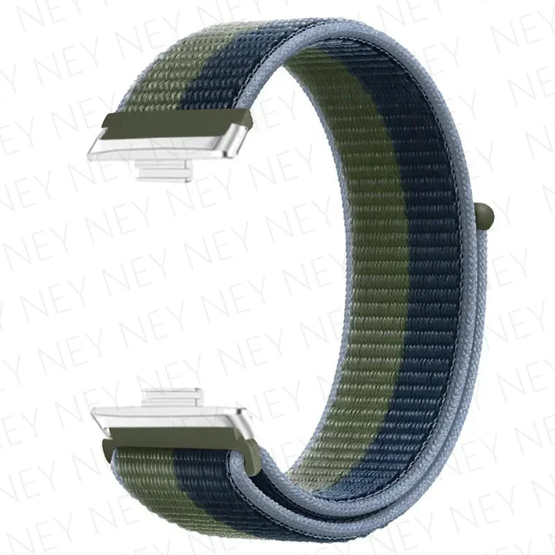 Nylon loop band For huawei watch fit 3 strap smart wristband breathable Sport Watchbands bracelet correa huawei fit3 Accessories