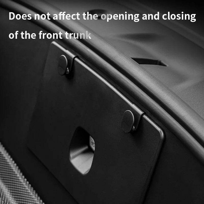 2pcs Front Trunk Hook for Tesla Model Y Storage Clips Hooks for Tidying Stowing Bags Umbrella Car Trunk Organizer ABS 2021-2023