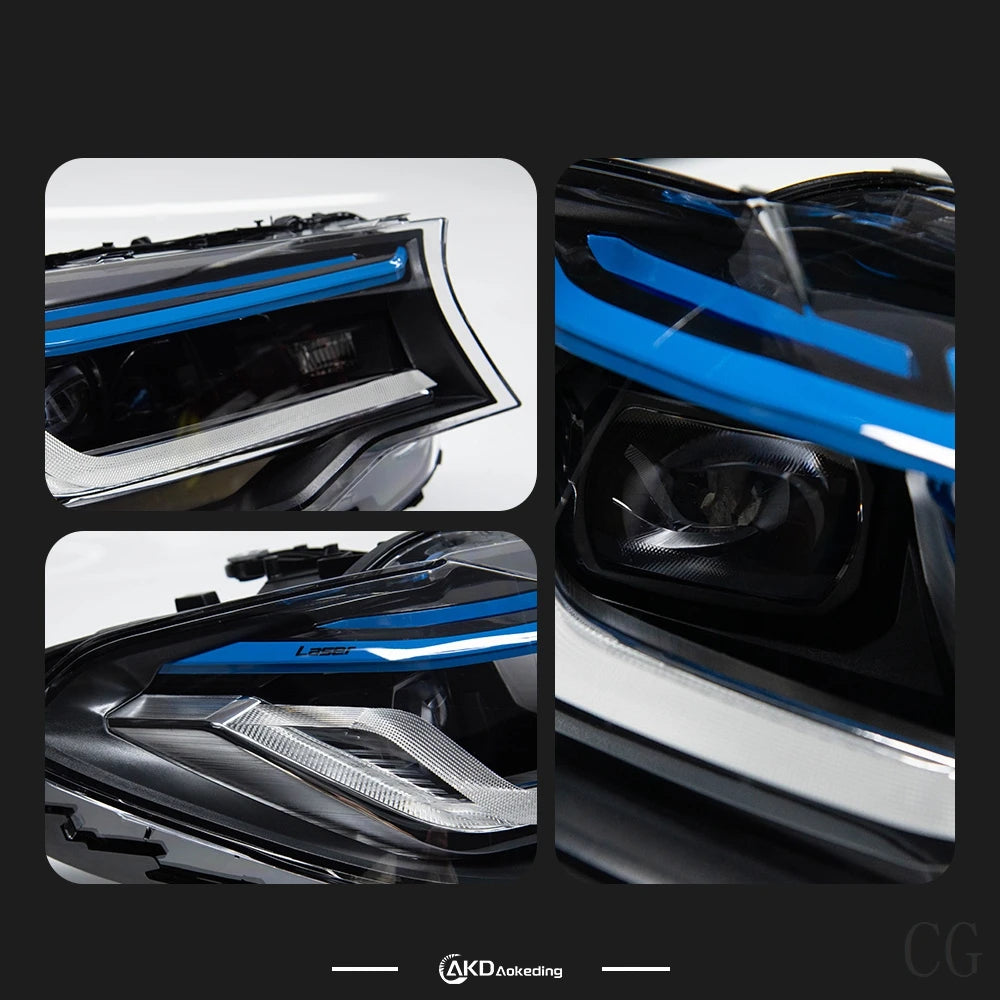 Car Styling Head Lamp for BMW 5 Series G30 Headlights 2017-2021 Headlight LED DRL Signal Projector Lens Automotive Accessories