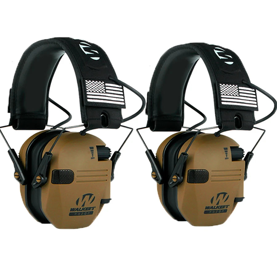 Original Military Tactical Electronic Shooting Earmuffs Outdoor Hunting Sound Pickup Noise Reduction Protection Hearing Headset