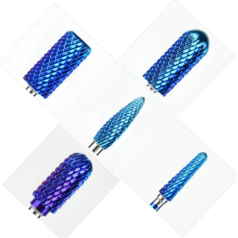 67 Types Nail Drill Bits for Professional Electric Cuticle Drill Bit Cuticle Cleaner Nail Gel Polish Remover Tool for Home Salon