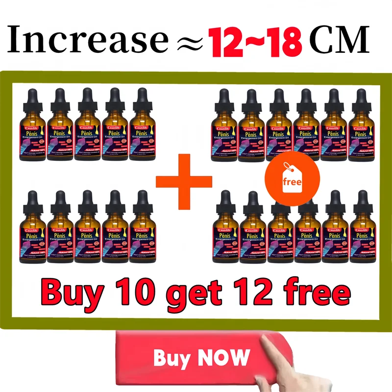 Effective Increase Men's Big Dick Enlargement Fluid Penis Erection Enhancement Male Health Care Enlargement Massage Enlargement。