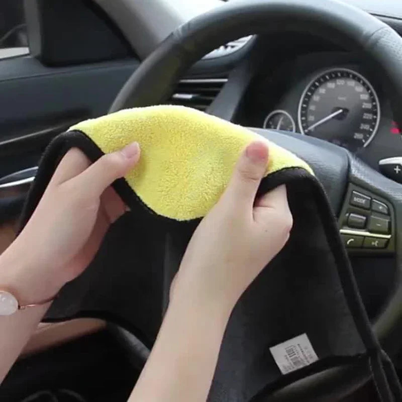 1Pc 30x30/40/60cm Car Wash Microfiber Towel Car Cleaning Drying Cloth Car Care Cloth Microfiber Towel Car Microfiber Cloth