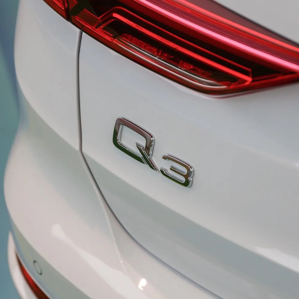 ABS Letter Badge Car Body Rear Trunk Sticker Decoration Accessories For Audi Q3 Q5 Q7 V6T A4 A1 A5 S5 A6 V6T S8 V8T Car Styling