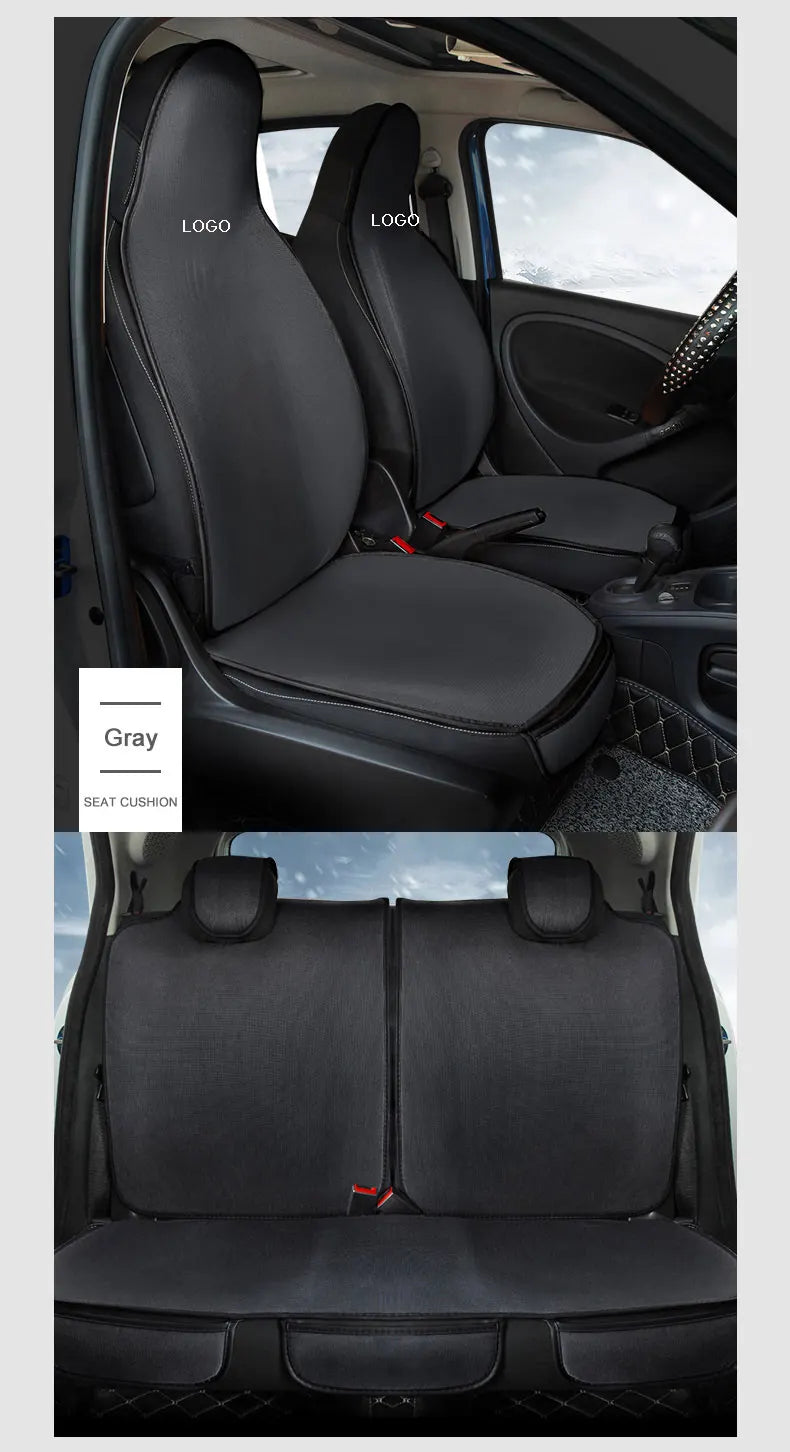 Car Four Seasons Half Surrounded By Ice Silk Cushion For Mercedes Smart 451 453 Fortwo Forfour Car Accessories Interior Styling