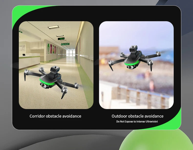 New S5S Mini Drone 4k Profesional 8K HD Camera Obstacle Avoidance Aerial Photography Brushless Foldable Quadcopter 1.2km