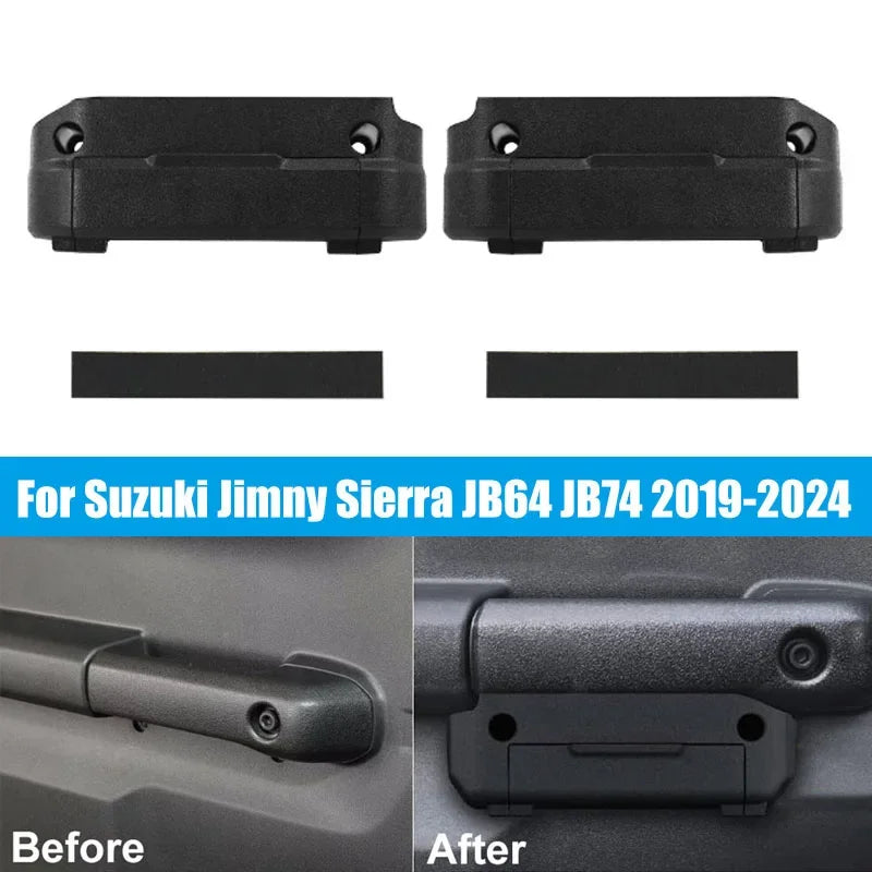 2Pcs For Suzuki Jimny Sierra JB64 JB74 2019-2024 Car Door Inner Armrest Storage Box Auto Interior Organizer Stowing Tidying Box