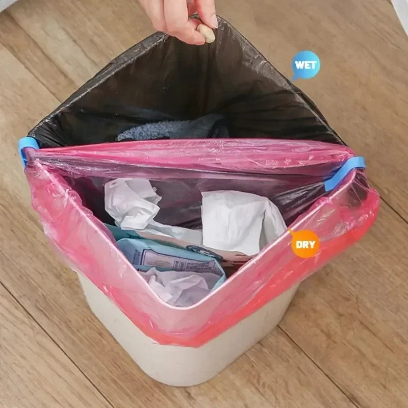 10Pcs Waste Basket Can Fixation Clip Kitchen Bathroom Organizer Household Storage Clamp Clip Garbage Bin Clip Sealing Tools New