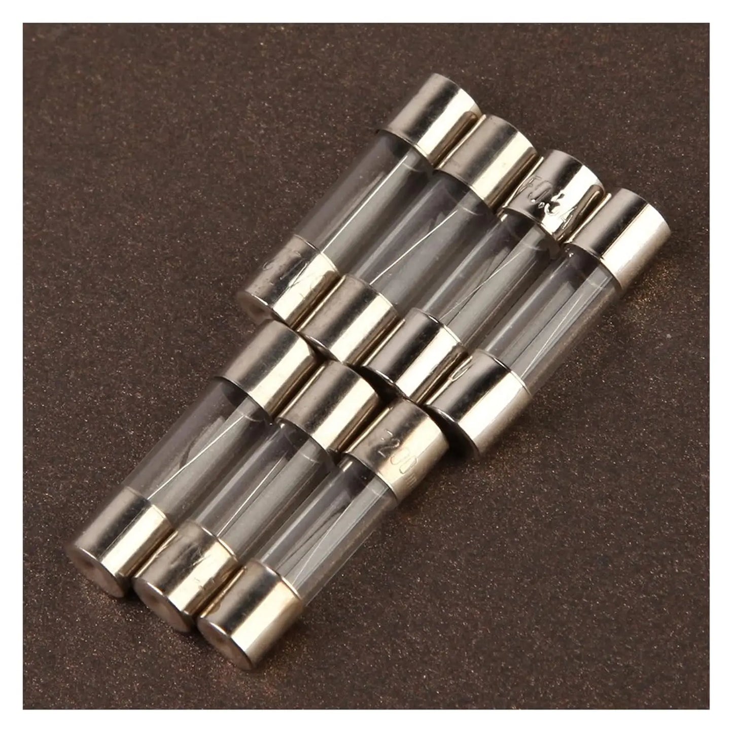 100pcs 5x20mm Quick Blow Glass Tube Fuse Assorted Kit Amp 0.2A 0.5A 1A 2A 3A 5A 8A 10A 15A 20A 250V with Storage Box