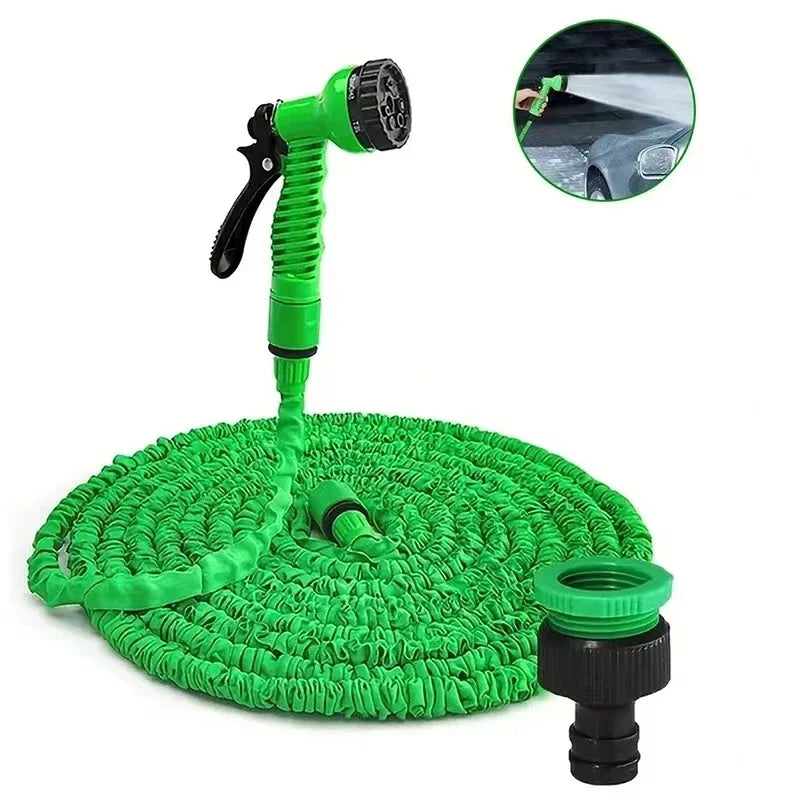 Water Gun, 7Water Spraying Functions, Home Expandable Magic Hose, High-Pressure Car Wash, Garden Watering Hose