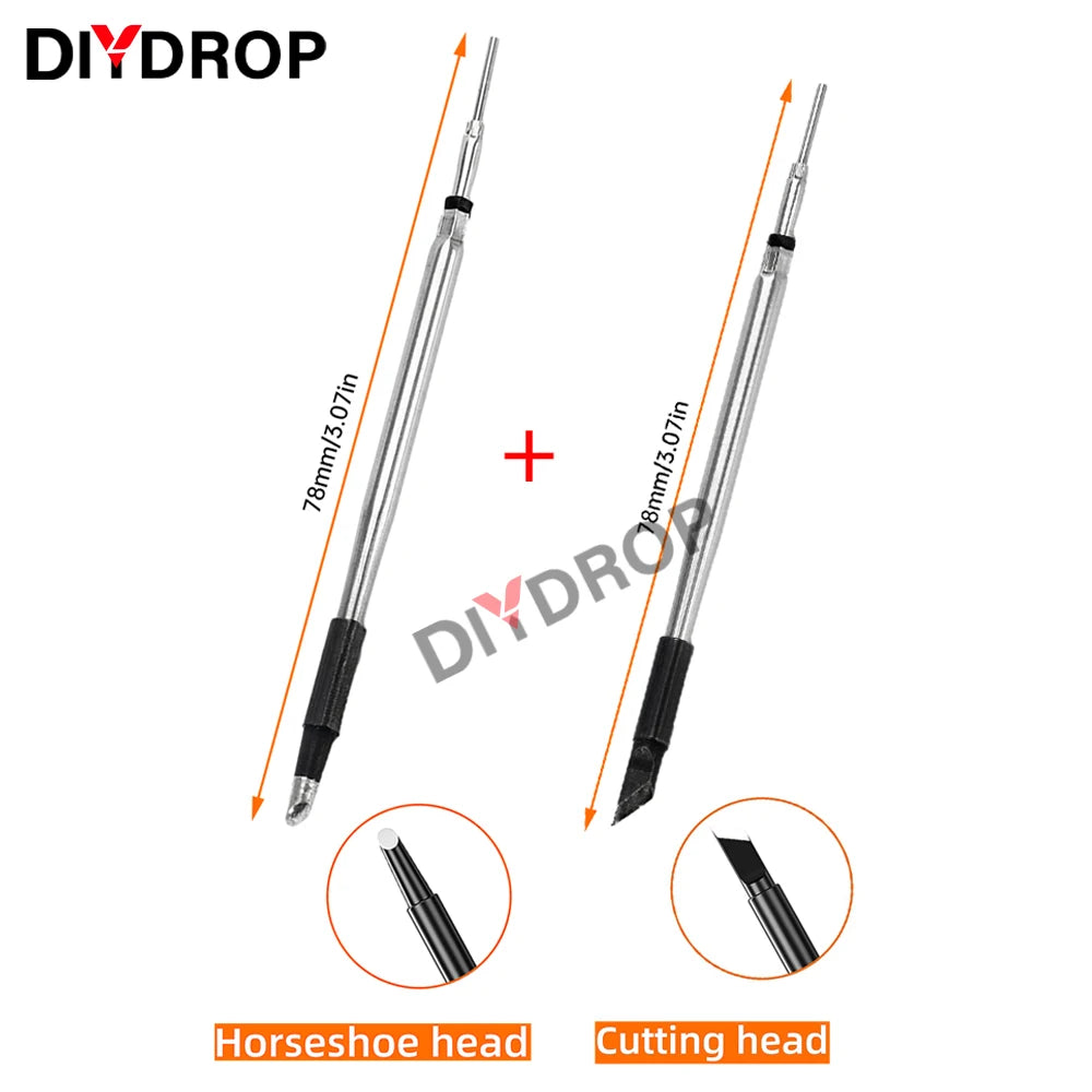 USB Soldering Iron Set Mini Digital Electric Soldering Iron Kit Type-C Interface Adjustable Temperature Solder Welding Iron Tool