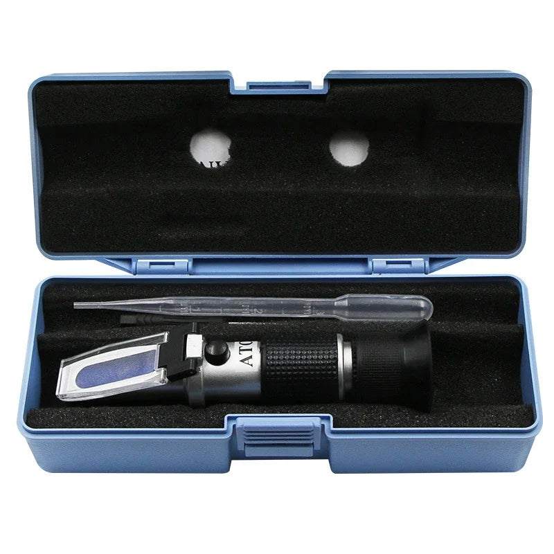 4in1 Car Urea Fluid Tester Antifreeze Densitometer Diesel Exhaust Battery Fluid Glass Freezing Point Water Coolant Refractometer