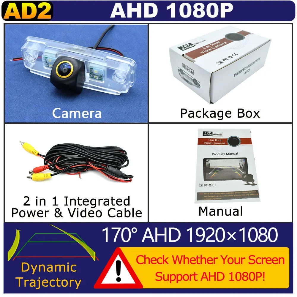 170° Golden Lens AHD 1080P Vehicle Car Rear View Camera For Subaru Outback BR 2009 2010 2011 2012 2013 2014 Car Monitor