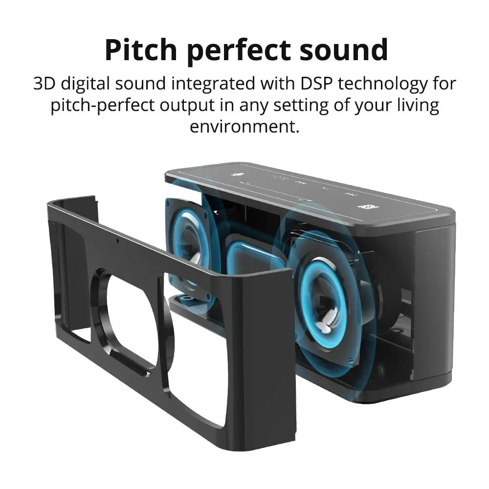 Tronsmart Mega Speaker 40W Bluetooth Speaker with Touch Control Soundbar Support Voice Assistant,NFC,MicroSD