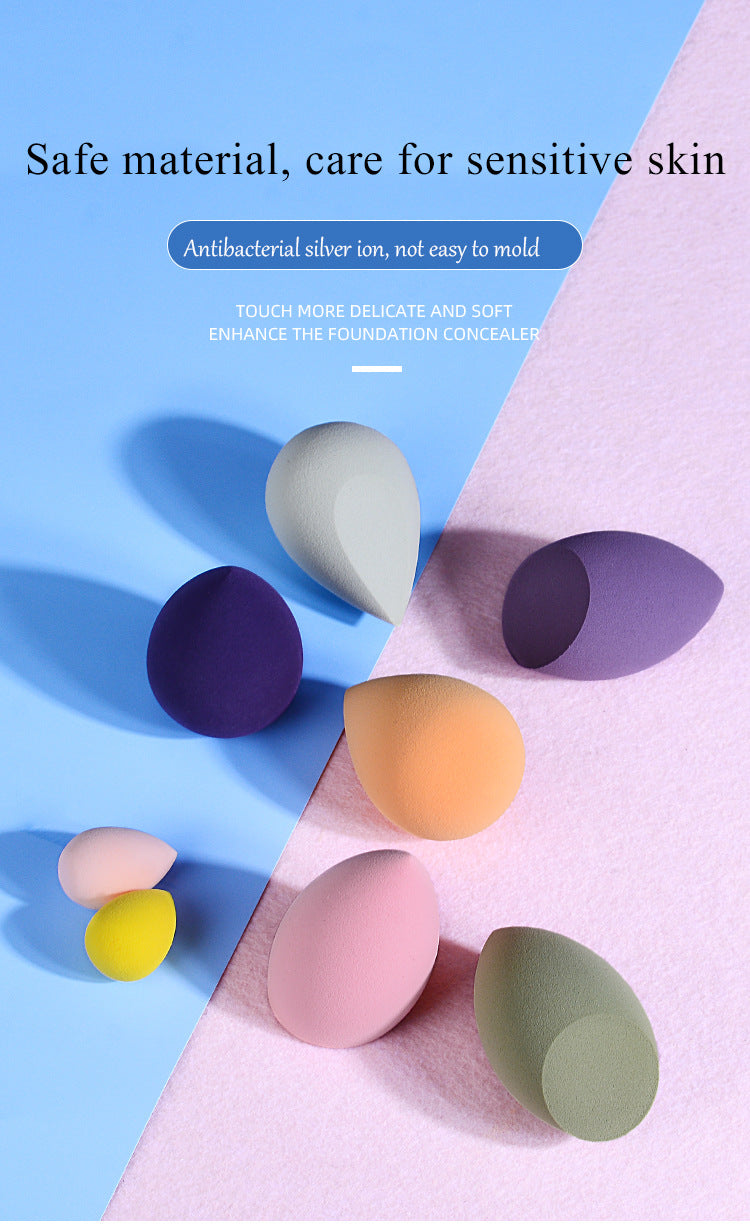 7 Pieces Makeup Sponge Blender Set for Foundation Cosmetic For Foundation Cream Concealer Make Up Tools makeup free shipping