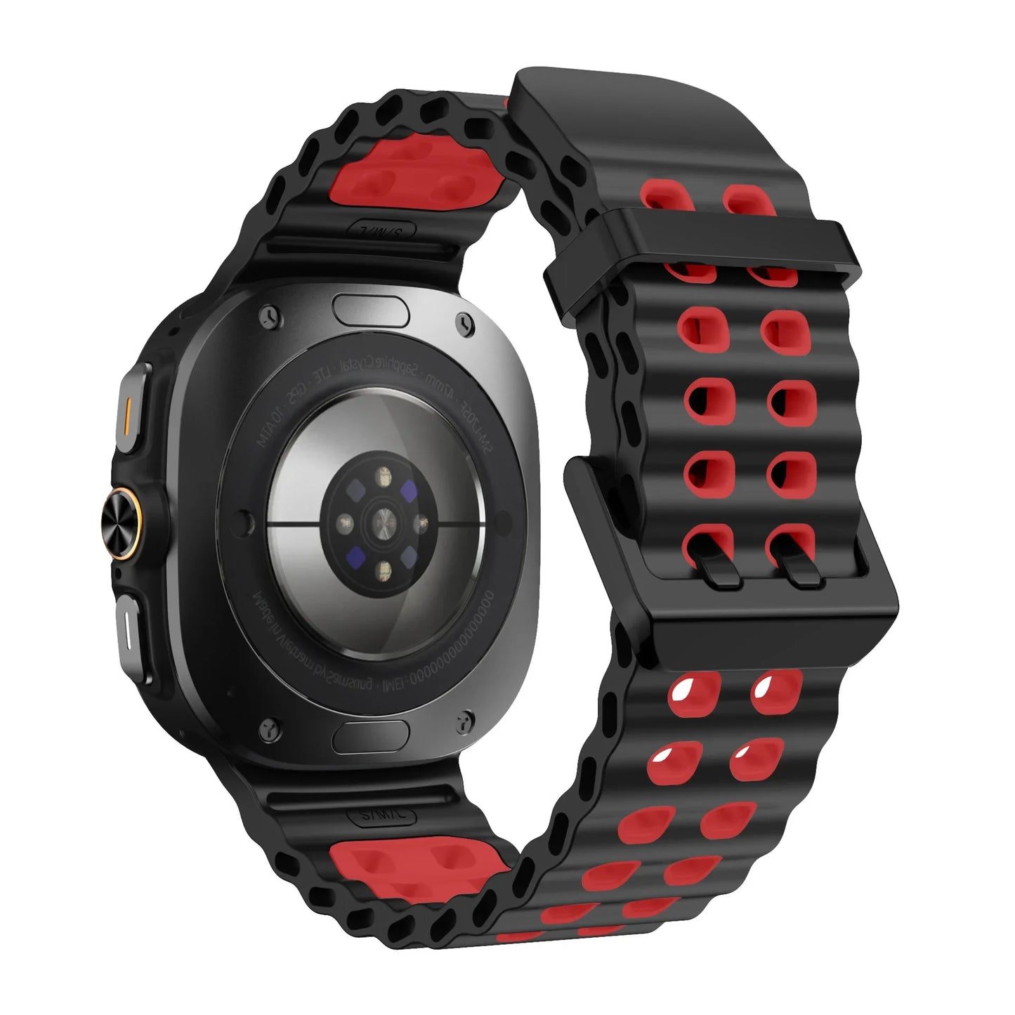Ocean Strap for Samsung Galaxy Watch Ultra 2025 Sports Silicone Band for Galaxy Watch 8-7 Ultra 47mm Official Original Wristband