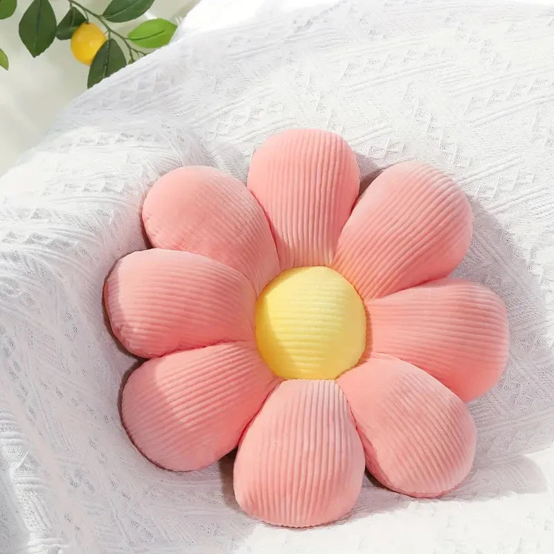 1pc soft and comfortable floral pattern pillow cushion, suitable for bedroom, dormitory, and home decoration