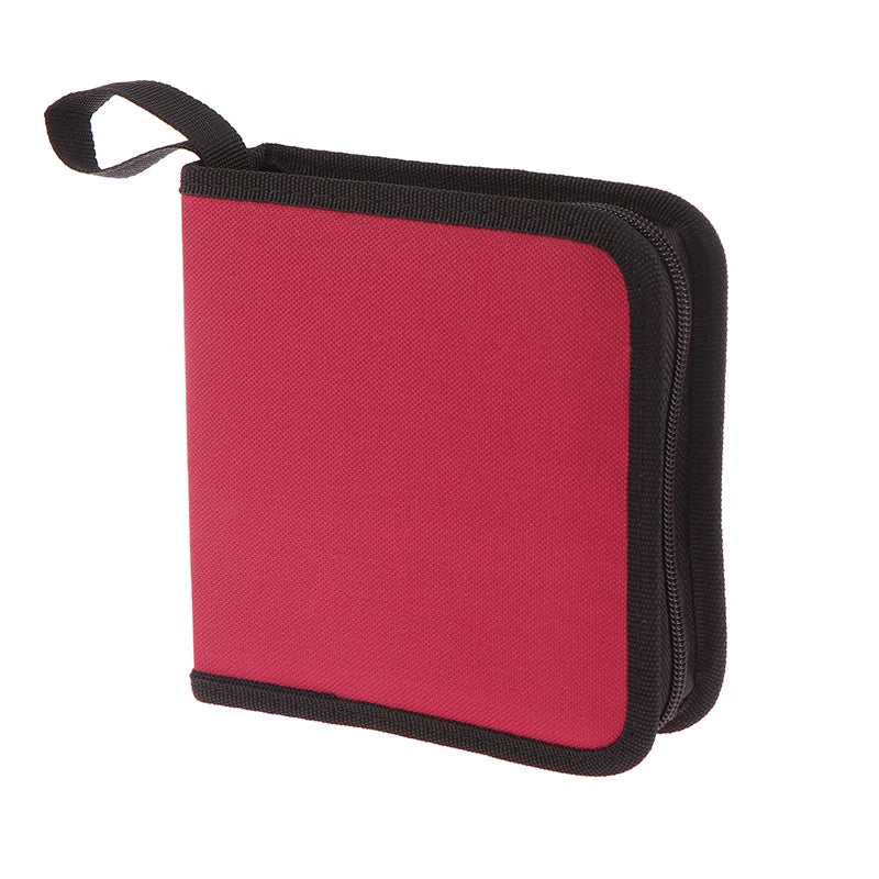 1Pc 40Tablets CD DVD Discs Oxford Handbags Storage Case CD/DVD Case CD Case Storage DVD Organizer Case DVD Booklet Holder
