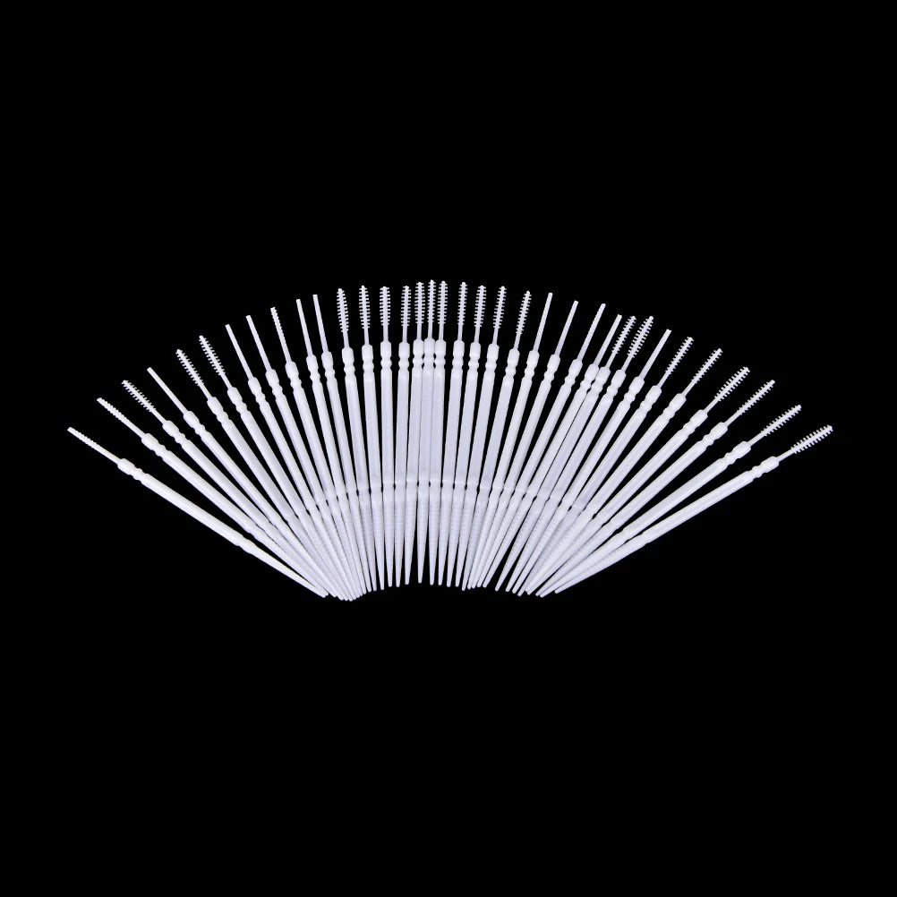 1Box 1100pcs 2 Way Interdental Brush Tooth Pick Plastic Dental Picks Oral Hygiene Wholesale 6.5cm