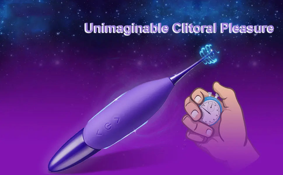 Mini Clitoris G Spot Vibrator for Women 3 Attached Silicone Heads Penis Clitoral Stimulator Wand 10 Vibrations Dildo Sex Toys 18