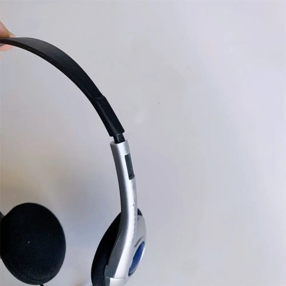 Y2k Personality Retro Headphones Millennium Wind Headset Blue Black Fashion Style Headset Over Ear Earbud 3.5mm Type C Headset