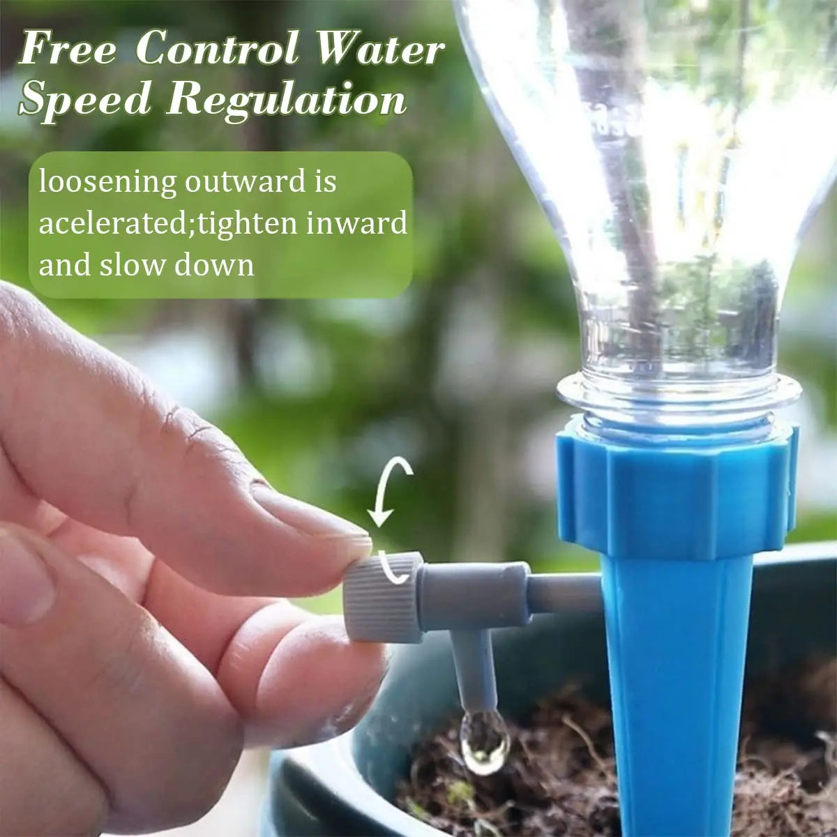 10Pcs/5pcs Self-Watering Kits Automatic Waterers Drip Irrigation Indoor Plant Watering Device Plant Garden Gadgets Creative