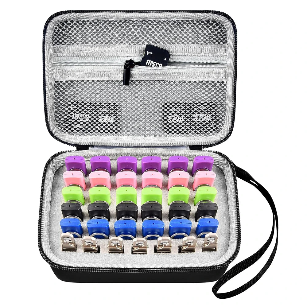 USB Flash Drive Case SD Cards Thumb Drive Memory Card Holder SD SDXC SDHC Card Storage Bag Electronic Accessories Organizer