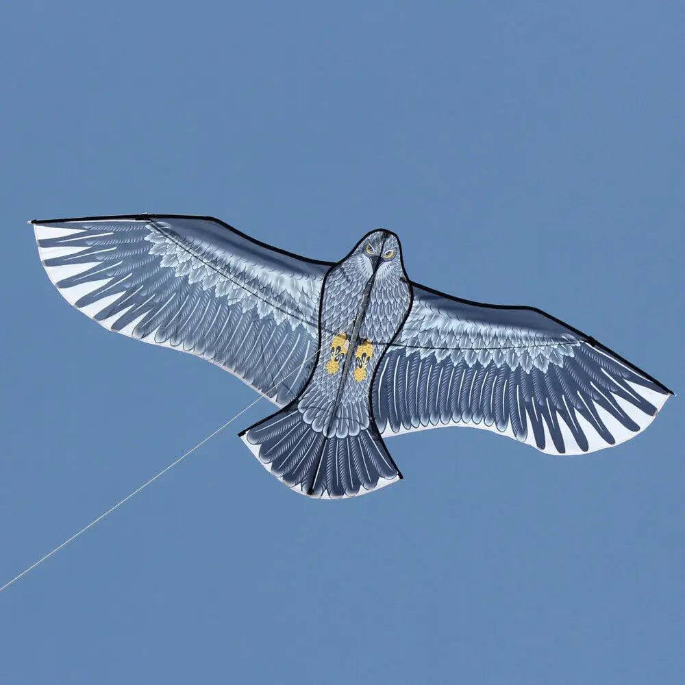 NEW Arrive Outdoor Fun Sports  59 Inch Eagle Kite With Handle And Line For Kids Or Adults Good Flying