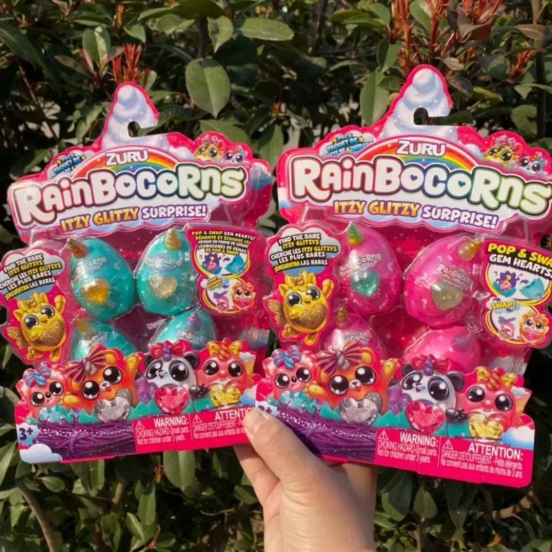 Zuru Rainbocorns Bunnycorn Surprise Bunny Blind Box Second Generation Mini Cute Bunny Model Doll Toys Collect Ornaments