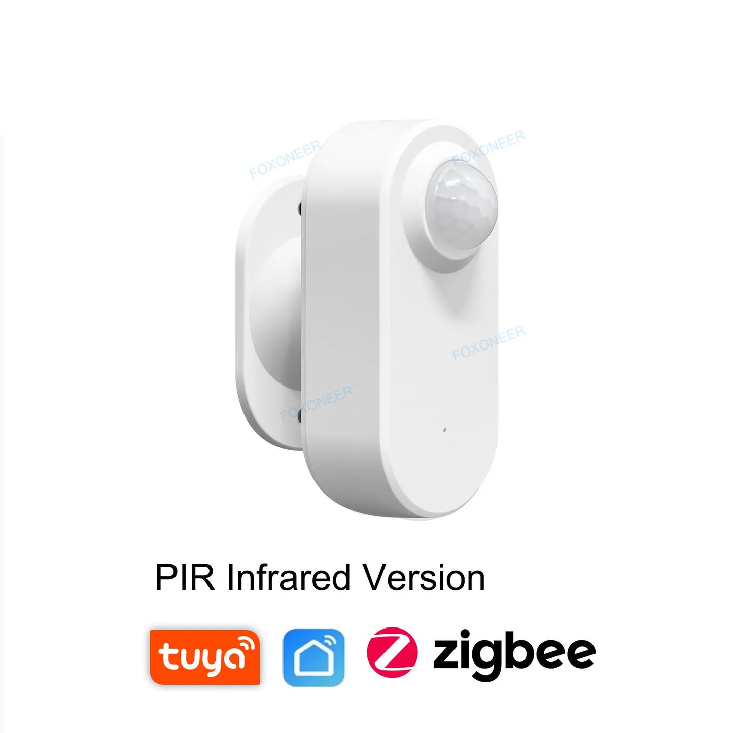 Tuya Zigbee Human Presence Detector,Luminance/Distance Detection, Smart PIR Motion Sensor Support Zigbee 2mqtt Home Assistant